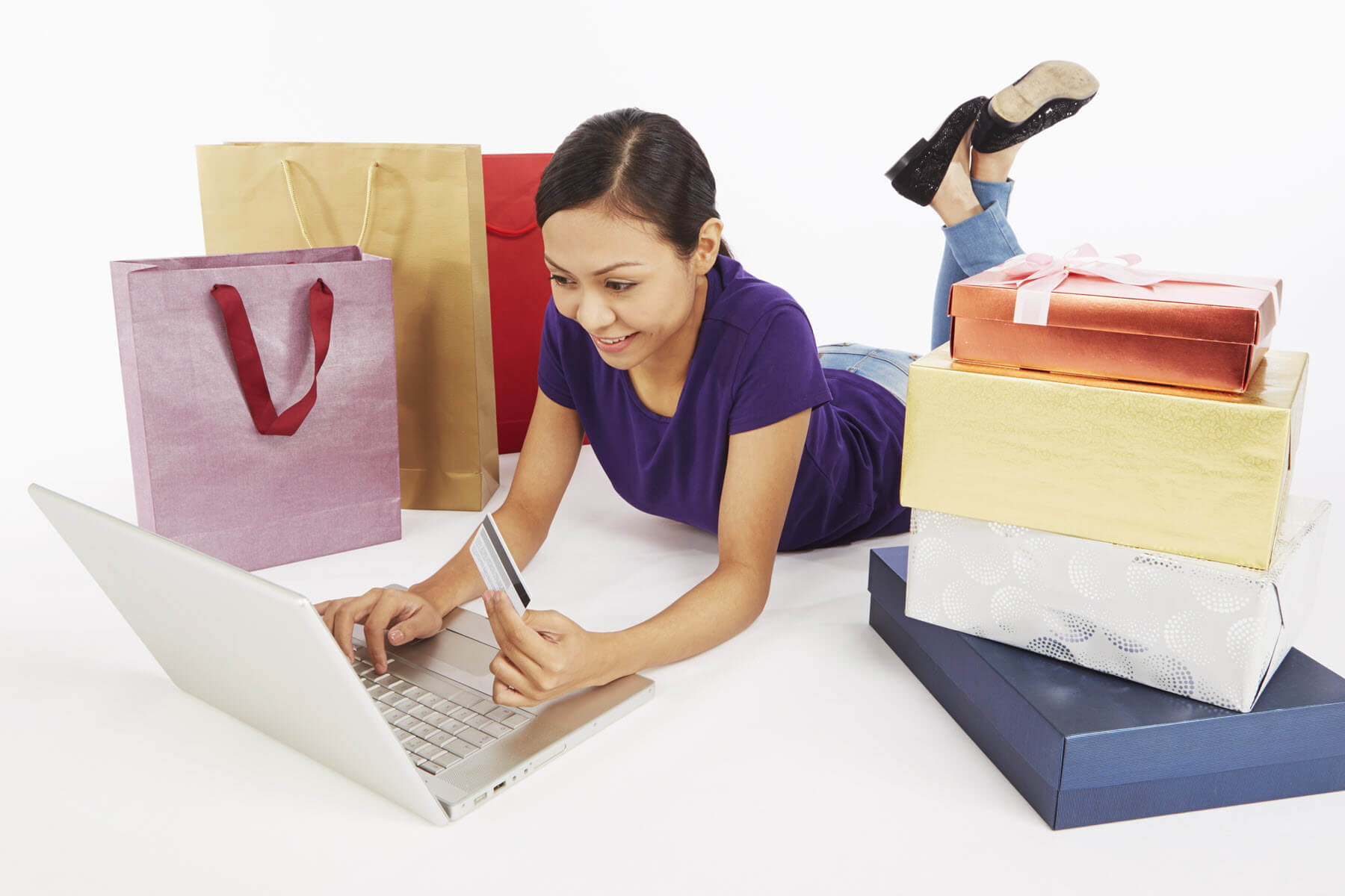 Woman Online Shopping
