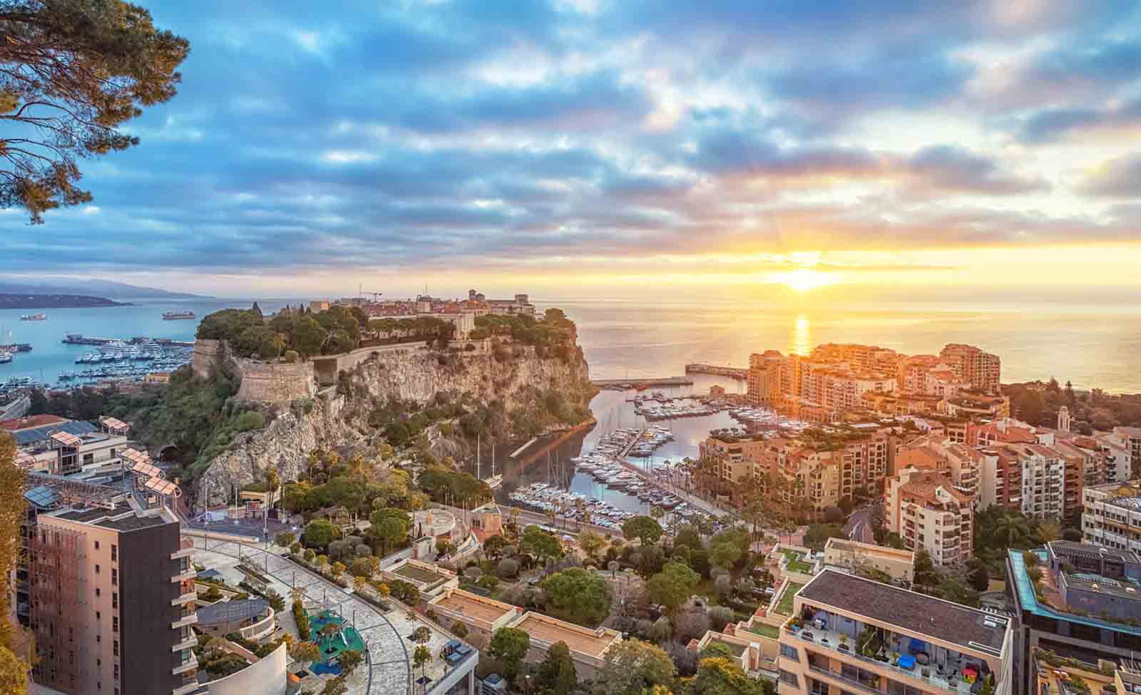 Monaco is the city with highest density of millionaires in the world