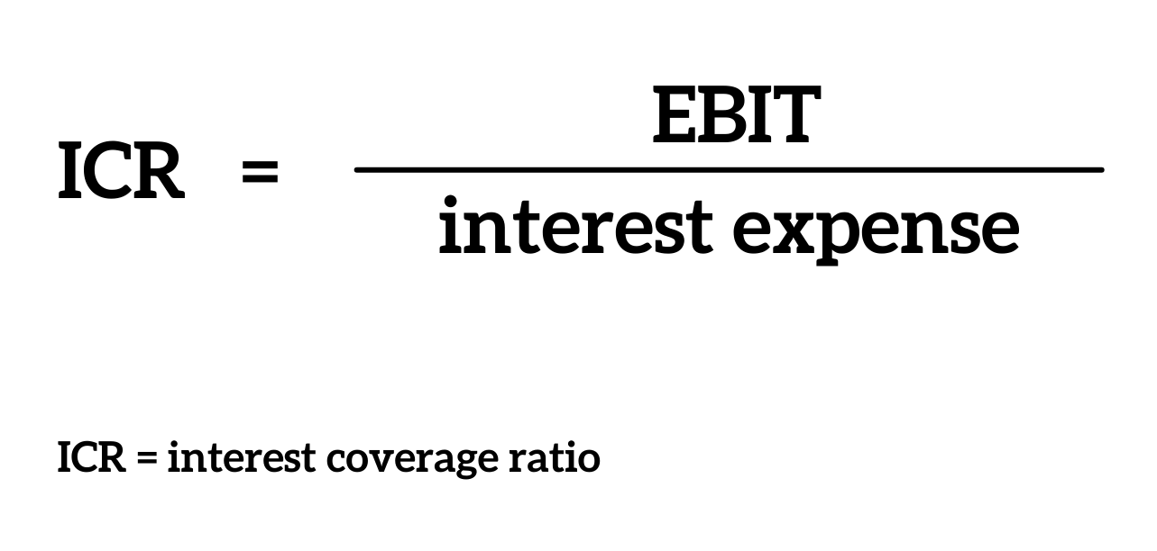 Interest Coverage Ratio Formula And Examples Supermoney 8018