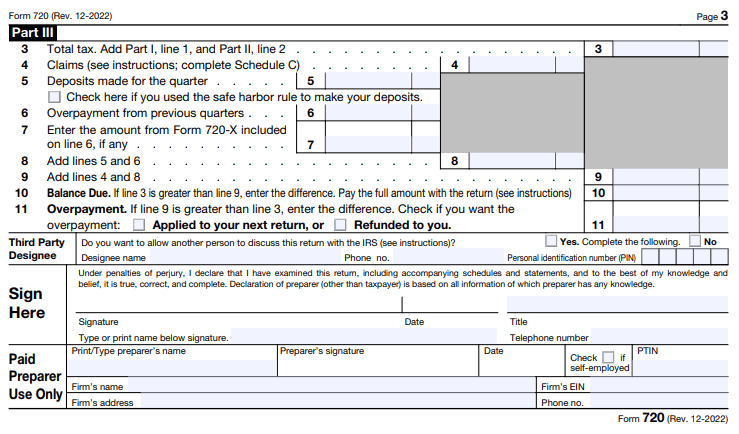 IRS Form 720: What Is It & Who Is Required To File? - SuperMoney